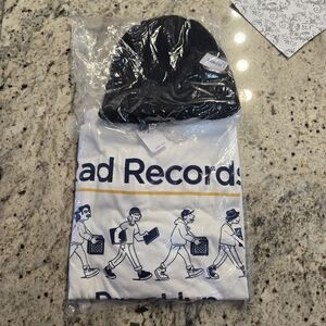 Graphic Tee + Beanie Combo